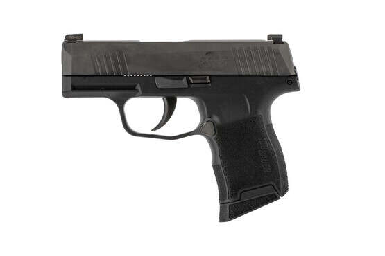 Sig Sauer 9mm P365 is equipped with a 3.1" barrel, 10-round capacity, and fantastic trigger